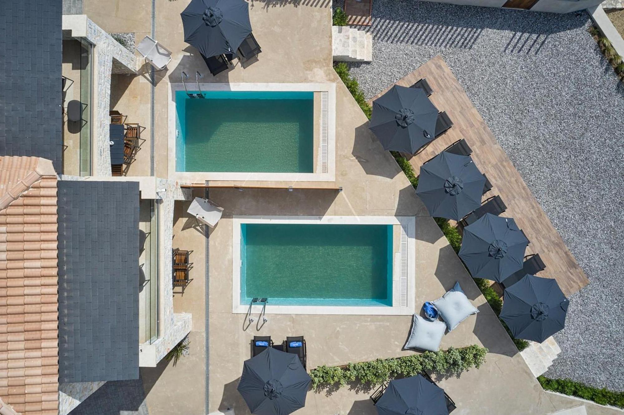 Beachfront Alassa Villas With Private Pools Kotronion  Exteriör bild