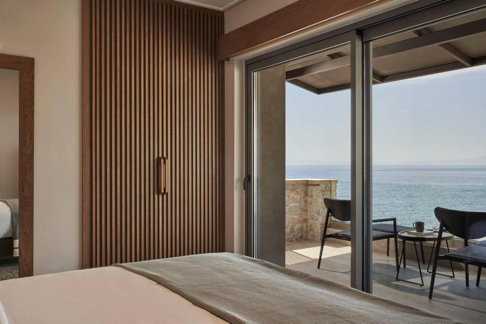 Beachfront Alassa Villas With Private Pools Kotronion  Exteriör bild