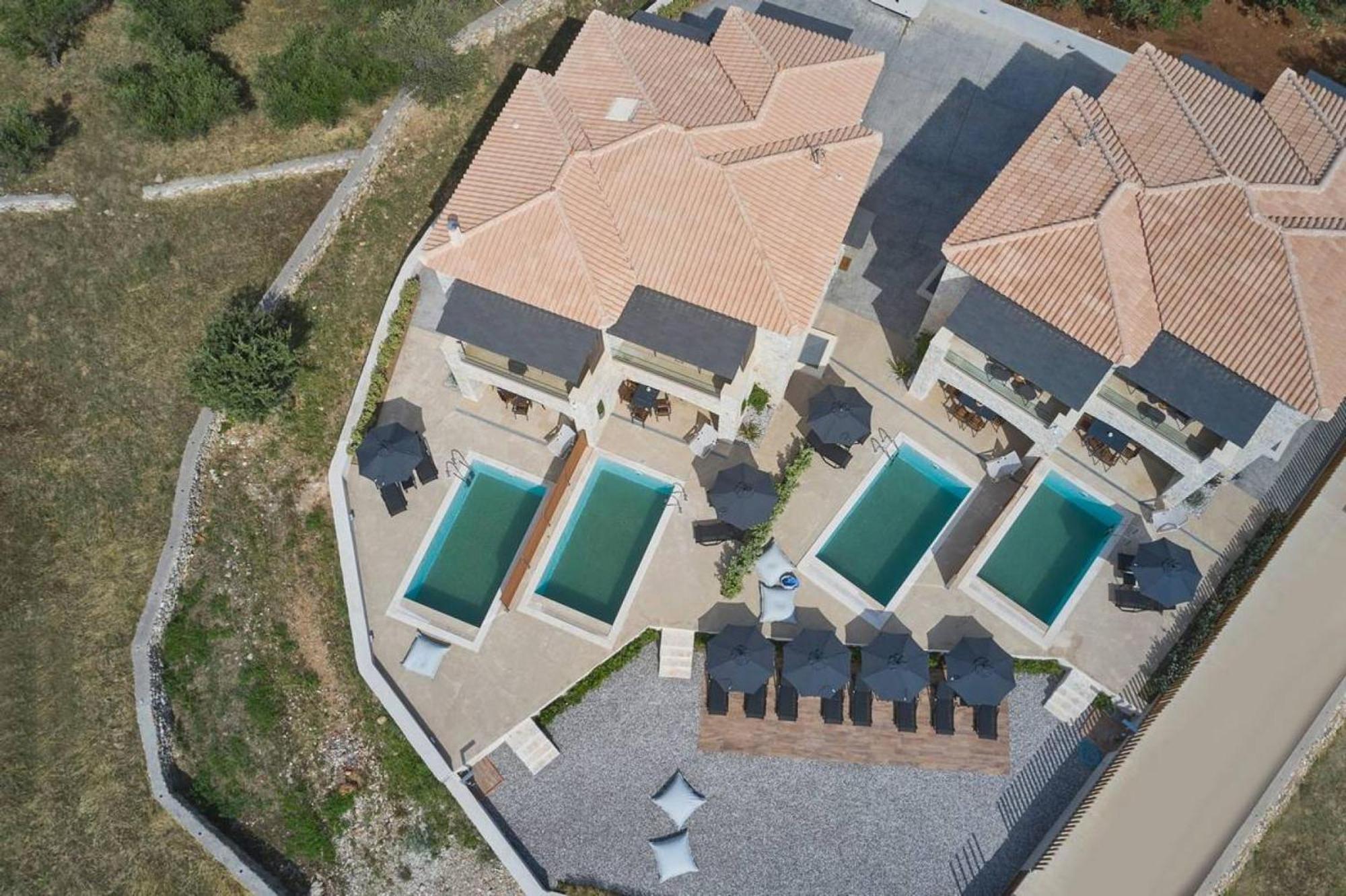 Beachfront Alassa Villas With Private Pools Kotronion  Exteriör bild